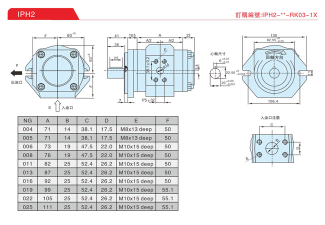 IPH2內(nèi)齒輪泵安裝圖